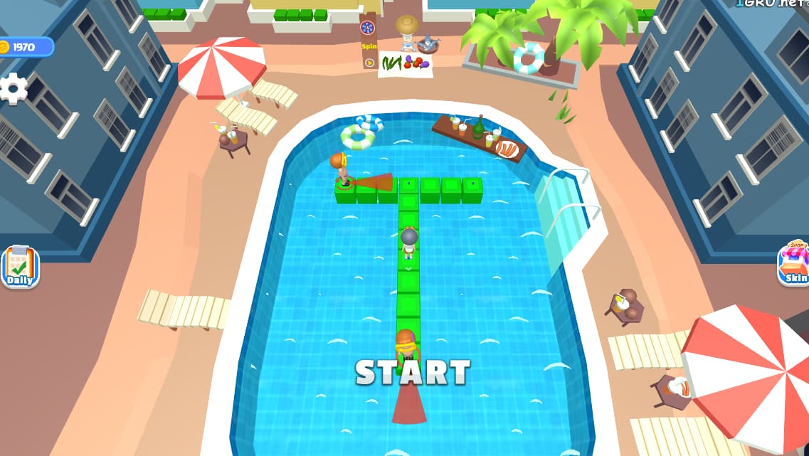 Water Park War - Waterpark Simulator Screenshot 1