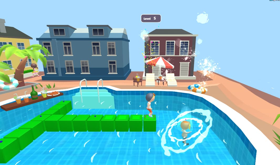 Water Park War - Waterpark Simulator Screenshot 2